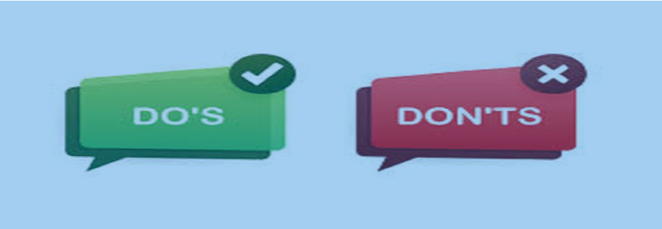 Interview Do's and Don'ts